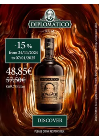 Prospectus NICOLAS BEAUNE : Rhum Venezuela Diplomatico Séleccion DE FAMILIA