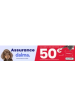 Prospectus Animalis : Animalis et Dalma vous offrent 50€ de crédit* sur votre carte de fidélité !