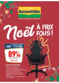 Prospectus Bureau Vallée - Antibes : Noël À PRIX FOUS !