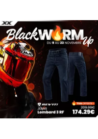 Prospectus Moto Axxe BORDEAUX LAC : Black WORM UP