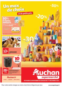 Prospectus Auchan Supermarché Paris 12 Reuilly : Un max de choix et de petits prix dans votre super !