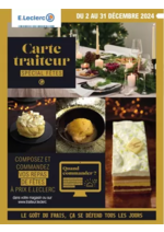 Prospectus E.Leclerc : CARTE TRAITEUR FESTIVE - MIXTE