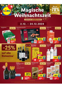 Prospectus Lidl Etoy : Noch mehr sparen im Advent! - DE