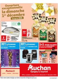 Prospectus Auchan EPAGNY : Tract du dimanche 1/12