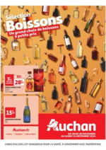 Prospectus Auchan : Le guide des boissons de Noël