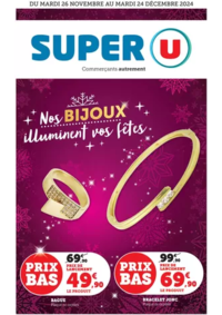 Prospectus Super U CHATEAUNEUF SUR LOIRE : Bijoux de Noël