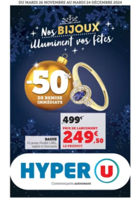 Prospectus Hyper U MAYENNE : Bijoux de Noël