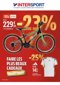 Prospectus Intersport LELEX : Faire les plus beaux cadeaux