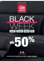 Prospectus Cuir Center : BLACK WEEK