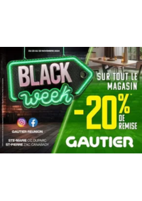 Prospectus GAUTIER Reims-Thillois : Black Week