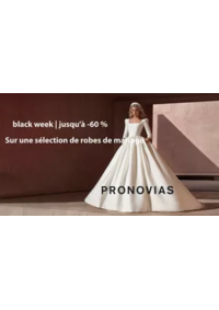 Prospectus Pronovias Lille : Black week | jusqu’à -60 %