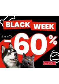 Prospectus Animalis Plaisir : Black week Jusqu’à -60 %