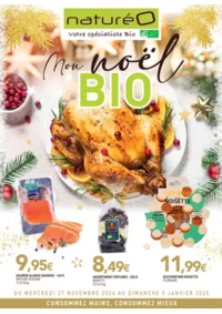 Prospectus NaturéO Orchies : Mon noël BIO