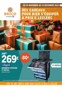 Prospectus Brico E.Leclerc SAINT PARRES AUX TERTRES : Trafic Brico 12