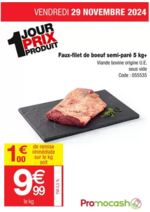 Prospectus Promocash : 1 jour prix produit