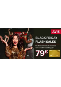 Prospectus AVIS - Lourdes - Gare : Black Friday Flash sales