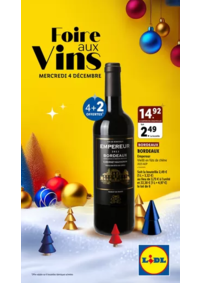 Prospectus Lidl MOREZ : Foire aux vins