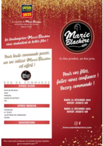 Prospectus Marie Blachère : Pour les fêtes, passez commande !