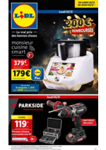 Prospectus Lidl : Découvrez tous les produits cuisine de chez Lidl, notamment le Monsieur Cuisine Smart!