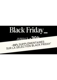 Prospectus Courir MONT SAINT MARTIN : Black Friday : - 20% supplémentaire sur une sélection de produits