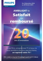 Prospectus BeDigital : PHILIPS TV AMBILIGHT