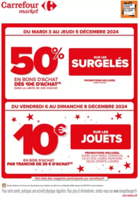 Prospectus Carrefour Market ENNERY : VOS RENDEZ-VOUS “BONS D’ACHAT” DE CETTE SEMAINE !