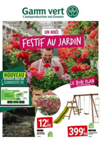 Prospectus Gamm vert PRIVAS : Festif au jardin