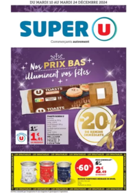 Prospectus Super U : Préparez Noël