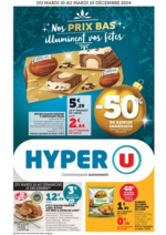 Prospectus Hyper U : Préparez Noël