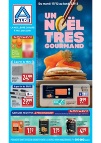 Prospectus Aldi : Un Noël trés gourmand