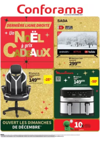 Prospectus Conforama OYONNAX : Un Noël à prix cadeaux - Dernière ligne droite