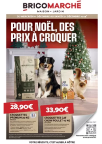 Prospectus Bricomarché CHAMPAGNOLE : Pour Noël, des prix à croquer