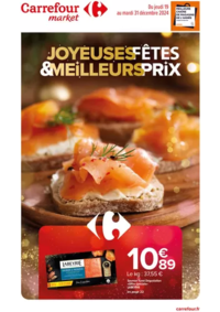 Prospectus Carrefour Market Aigueperse : JOYEUSES FÊTES & MEILLEURS PRIX