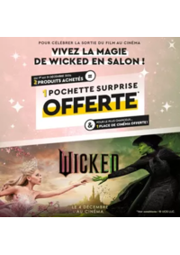 Prospectus Coiffandco BISCARROSSE : Vivez la magie de Wicked dans vos salons Coiff&Co !