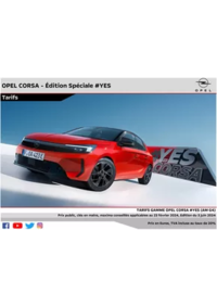 Prospectus Distributeur OPEL JCL MOTORS SARL FRANOIS : Opel Nouvelle Corsa