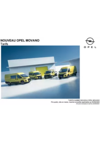 Prospectus Distributeur OPEL GARAGE SECRET DIDIER SARL HAM : Opel Movano