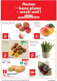 Prospectus Auchan ESCAUDOEUVRES : Les bons plans du week-end dans votre hyper !