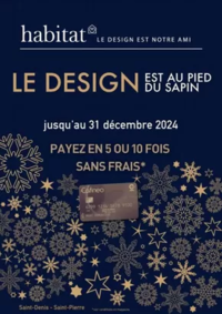 Prospectus Habitat Reims - Thillois : Le design est au pied du sapin