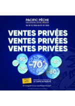 Prospectus Pacific Pêche : Ventes Privées Pacific Pêche jusqu'à -70% !