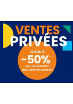 Prospectus Okaïdi : Ventes privées Jusqu'à- 50%* de remise dès 2 articles achetés