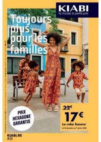 Prospectus Kiabi RONCQ : Toujours plus pour les familles