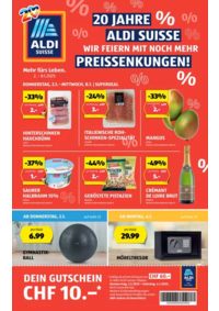 Prospectus Aldi Bern - Eigerstrasse  : Blätter online im ALDI SUISSE Flugblatt