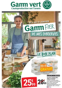 Prospectus Gamm vert CHAUVIGNY : Gamm FIER DE MES CONSERVES