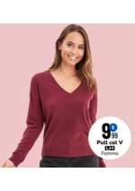 Prospectus  : Notre sélection de pulls femme à partir de 9,99€ : confortables, tendances et parfaits pour affronte