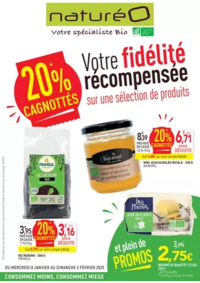 Prospectus NaturéO Amilly : Votre fidélité récompensée sur une sélection de produits