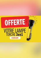 Offert votre lampe torche 3en1 - Carglass