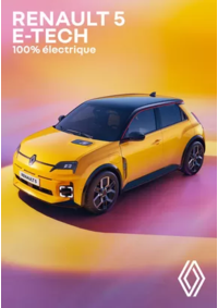 Prospectus Renault LIEUREY RTE DE BERNAY : RENAULT 5 E-TECH 100% électrique