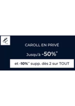 Promos et remises  : Caroll en privé -50%