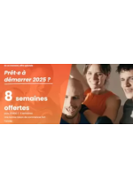 Promos et remises  : 8 semaines offertes