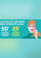 La haute saison des bons plans! - Lynx optique